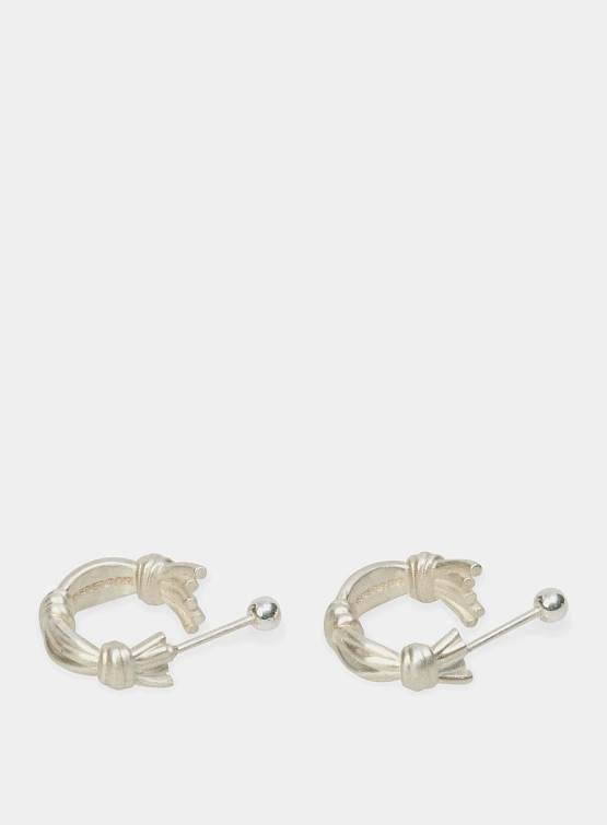 Серьги ADERERROR Earring Product. 108 Silver