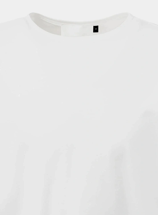 Футболка AMOMENTO Boat Neck T-Shirts White