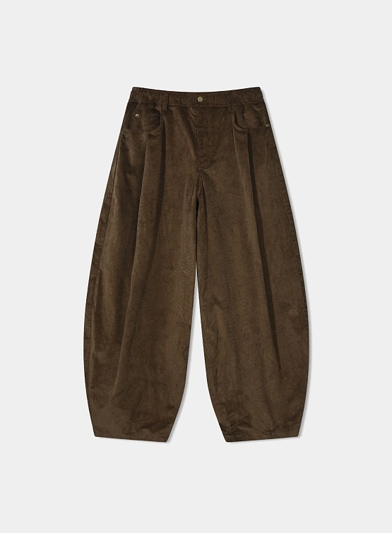 Брюки ANGLAN Corduroy Balloon Brown