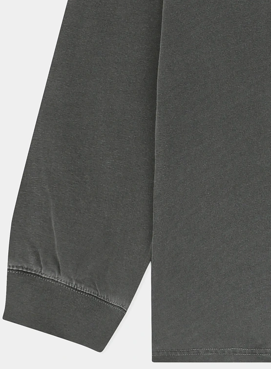 Лонгслив YESEYESEE C-Logo Pigment L/S Charcoal