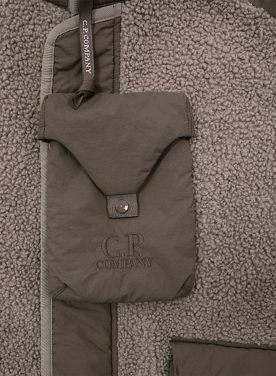 Жилет C.P. Company Polar Shell Mixed Vintage Khaki
