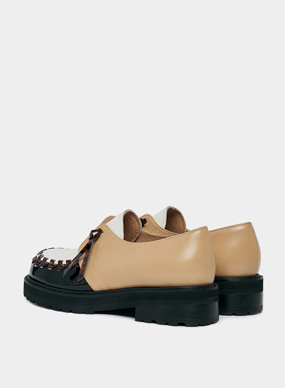 Женские ботинки COMME SE-A Freed Loafer Beige