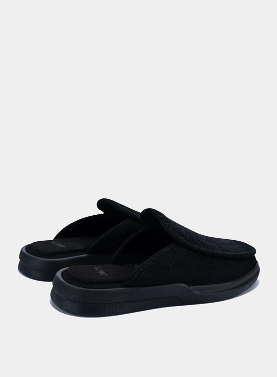 Сабо LUSSO CLOUD Esto Cord - Jet Black / Matte