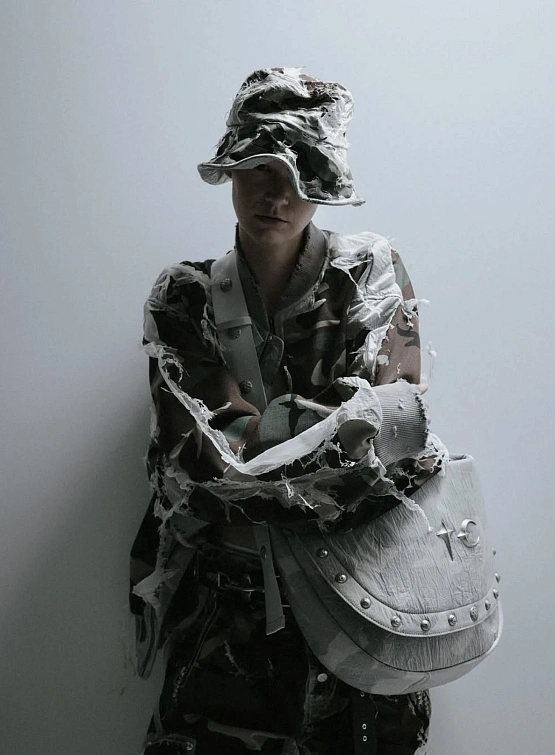 Сумка Thug Club Clouded Bio Army Messenger Bag Multi