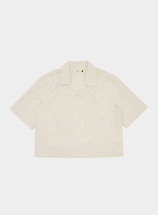 Рубашка AMOMENTO Pocket Half Shirt Light Beige