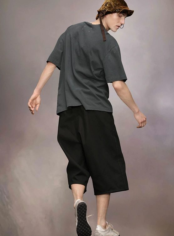 Футболка Maison Margiela Embroidered Logo Black