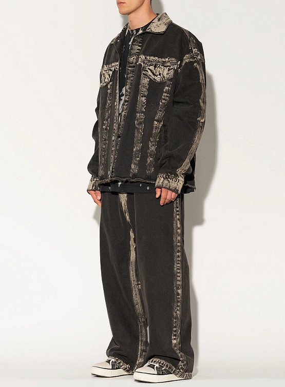 Джинсовая куртка Red September Black Dyed