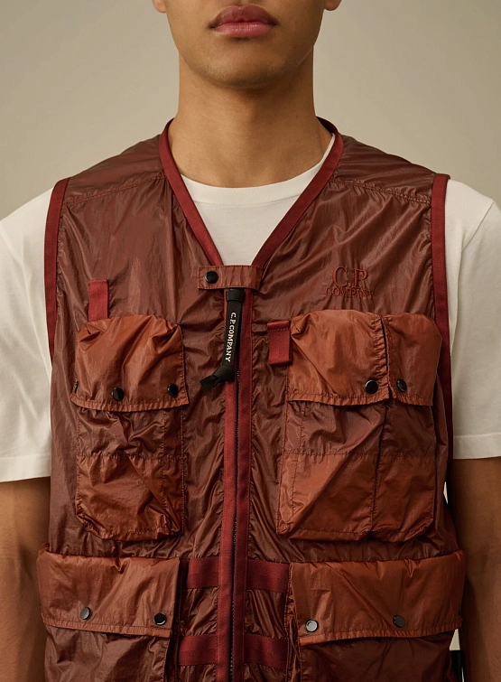 Жилет C.P. Company CS II Logo Vest Sable