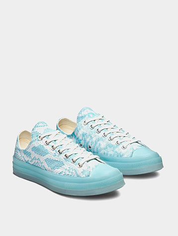 Кеды Converse Chuck 70 Ox Vintage White/Blue Topaz