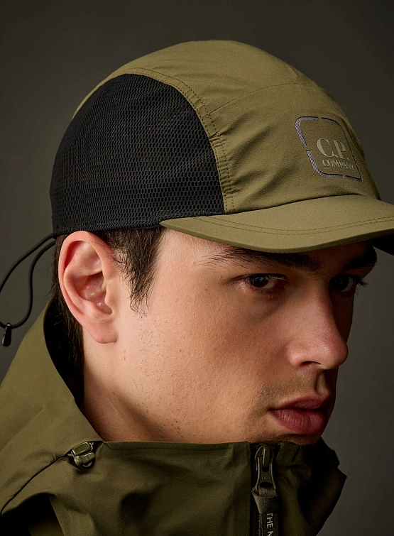 Кепка C.P. Company The Metropolis Series Gore‑Tex Infinium™ Ivy Green