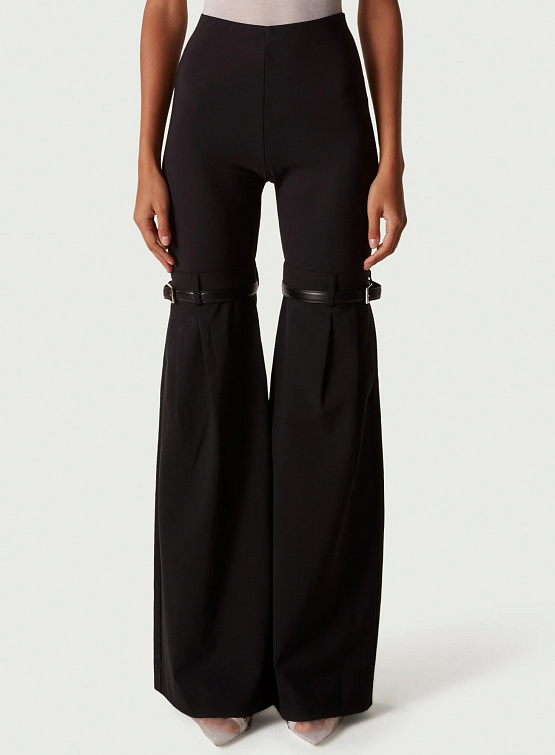Женские брюки Coperni Hybrid Flare Trousers Black