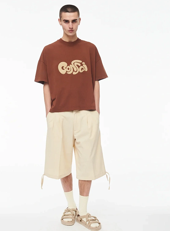 Футболка BONSAI Oversize Embrodery Graphic Ginger