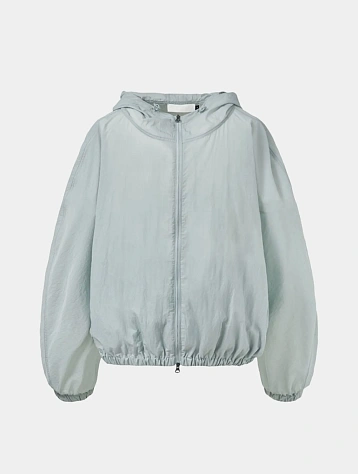 Ветровка AMOMENTO Sheer Nylon Raglan Hooded Blue
