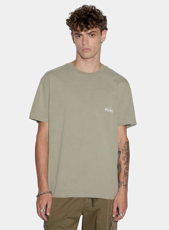 Футболка Ksubi All Day Biggie Ss Tee Green