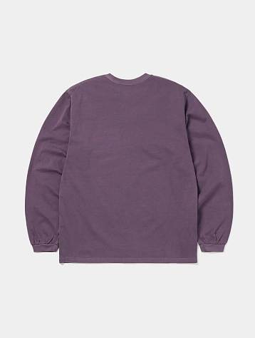 Лонгслив thisisneverthat That Pocket L/S Tee Purple