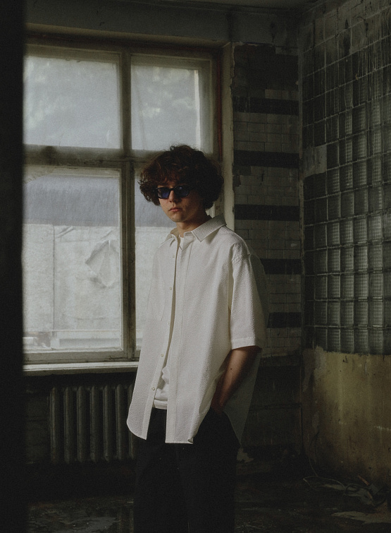 Рубашка 424 Textured Cream