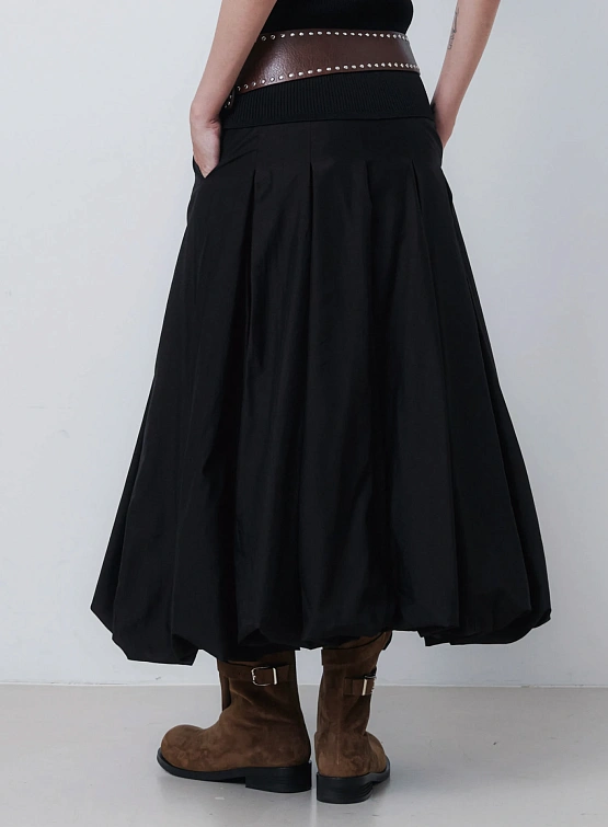 Женская юбка EPINGLER Puff Long Black