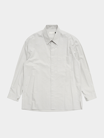 Рубашка AMOMENTO Square Pocket Oversized Shirts Grey