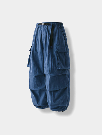 Брюки ANGLAN CN Belt Cargo Balloon Pants Blue