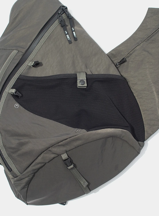 Рюкзак F/CE. Textured Twill 3 Points Slinger Charcoal