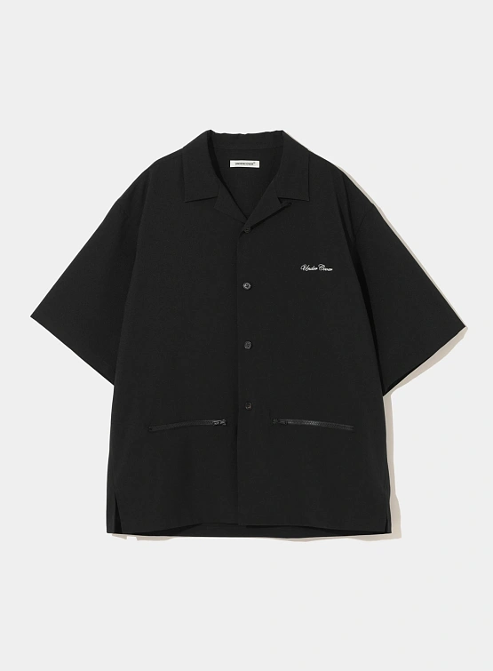 Рубашка UNDERCOVER Front Logo Embroidery Black