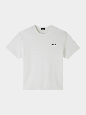 Футболка A.P.C. Boxy Petit VPC Blanc Dark