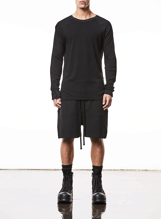 Лонгслив thom/krom M TS 844 Black