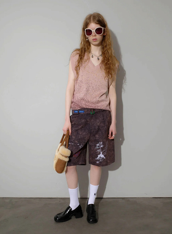 Жилет Jungles Jungles Knitted Gradient Vest Pink Multi