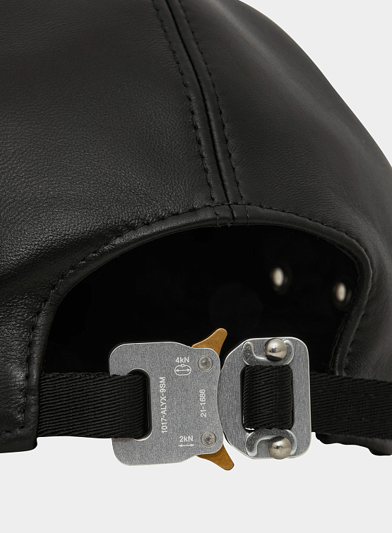 Кепка 1017 ALYX 9SM Leather Baseball Cap Black