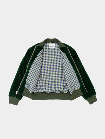 Бомбер Garbstore Flight Jacket Bottle Green