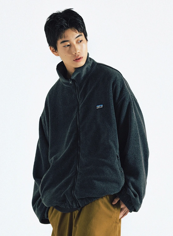 Двусторонняя флисовая куртка ANGLAN Reversible Hiker Charcoal/Grey