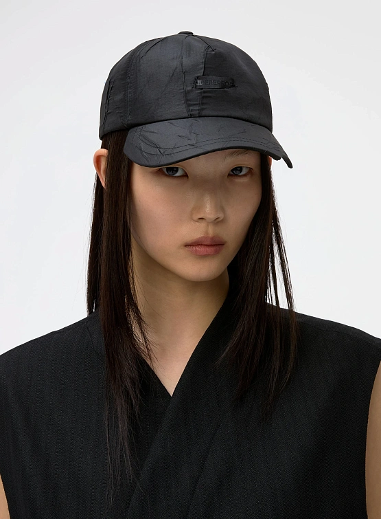 Кепка ADERERROR Tetraight Cap Product. 126 Black