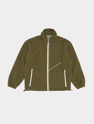 Флисовая куртка Garbstore Zip up Fleece Olive