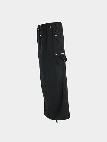 Женская юбка Coperni Tailored Cargo Maxi Skirt Black/Lilac