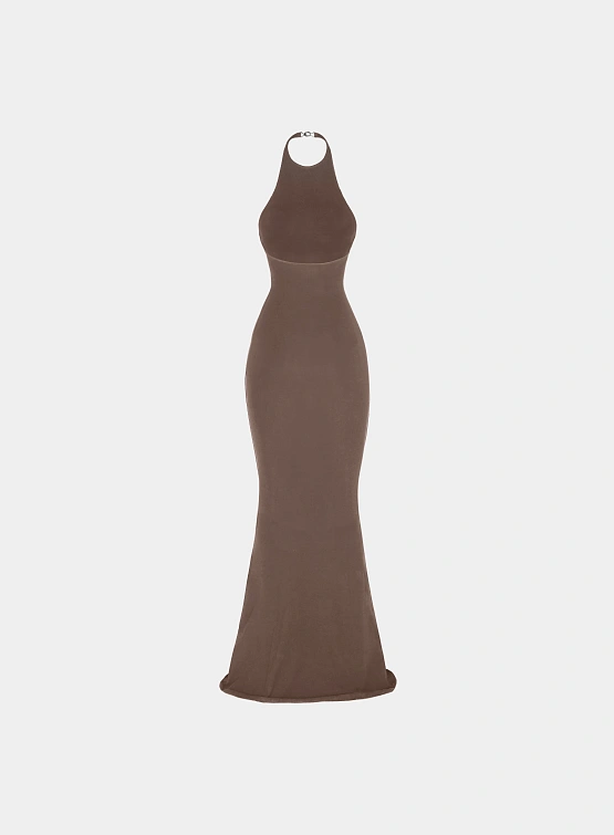 Женское платье XSAI Apron Dress Taupe