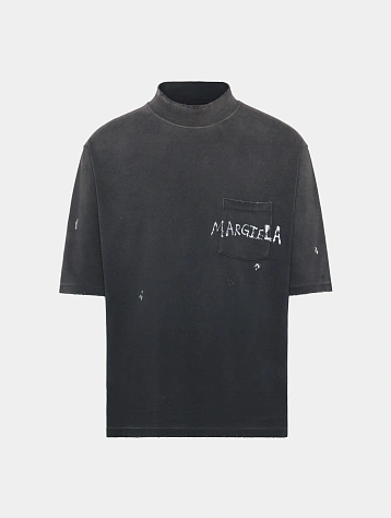 Футболка Maison Margiela Graffiti Logo Black