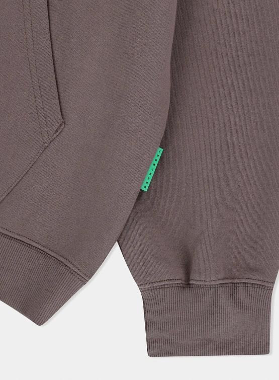 Худи YESEYESEE Arch Logo Hoodie Cocoa