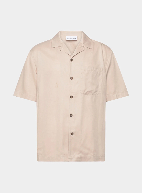 Рубашка Han Kjøbenhavn Tencel Shirt Sand
