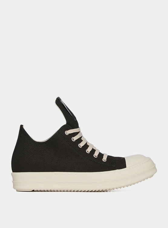 Кеды RICK OWENS DRKSHDW Low Sneaks Black/Milk/Milk