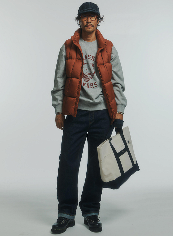 Жилет Uniform Bridge AE Utility Duck Down Brick Red