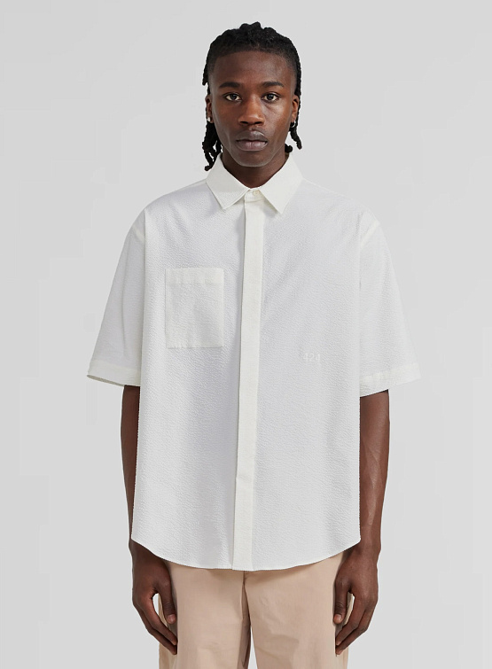 Рубашка 424 Textured Cream