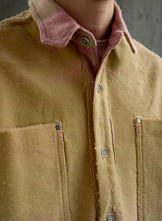 Рубашка PDF Raf Plaid Pink