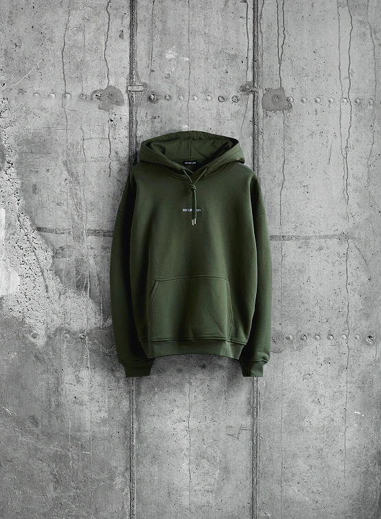 Худи Han Kjøbenhavn Daily Oversized Dark Green