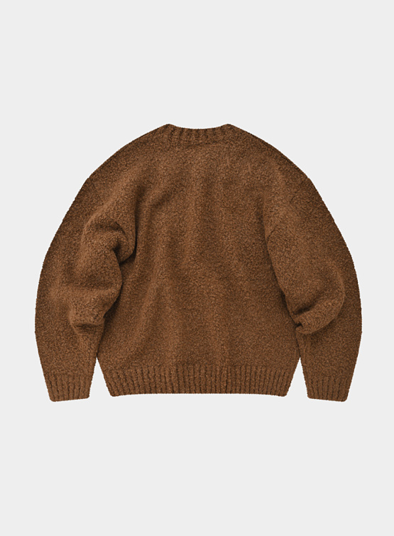Свитер FrizmWORKS Alpaca Boucle Knit Brown
