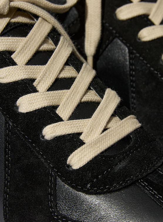 Кеды Maison Margiela Replica Low Top Carry Over Black Gum