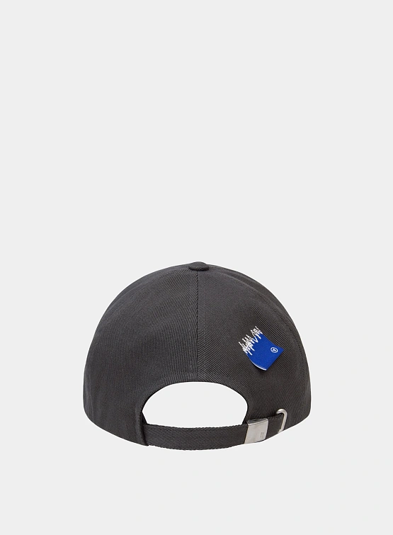 Кепка ADERERROR Sig; BL Tag Cap 03 Charcoal