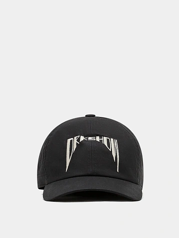 Кепка RICK OWENS DRKSHDW Embroidered Woven Black/Pearl