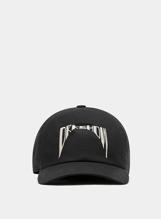 Кепка RICK OWENS DRKSHDW Embroidered Woven Black/Pearl