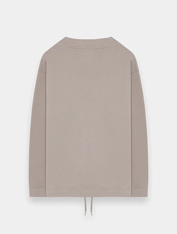 Свитшот C.P. Company Diagonal Fleece Boxy Vintage Khaki