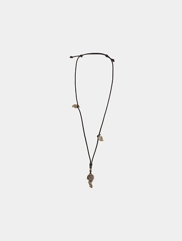 Ожерелье AFTER PRAY Safari Whistle Leaf Antique Gold